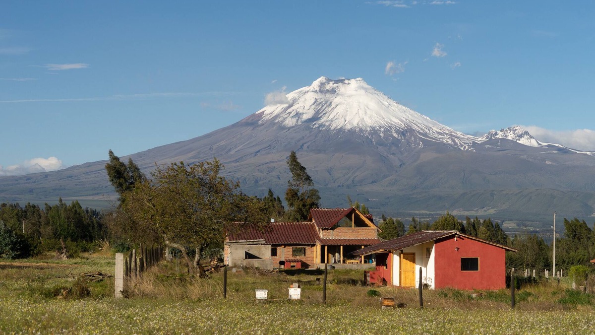 Cotopaxi Cabin | Quinta Los Duendes with view of the Cotopaxi Volcano