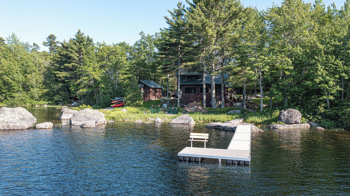 Lucerne-in-Maine House | Quintessential Maine Lake House, 280Ft of Waterfront, near Acadia & Bar Harbor
