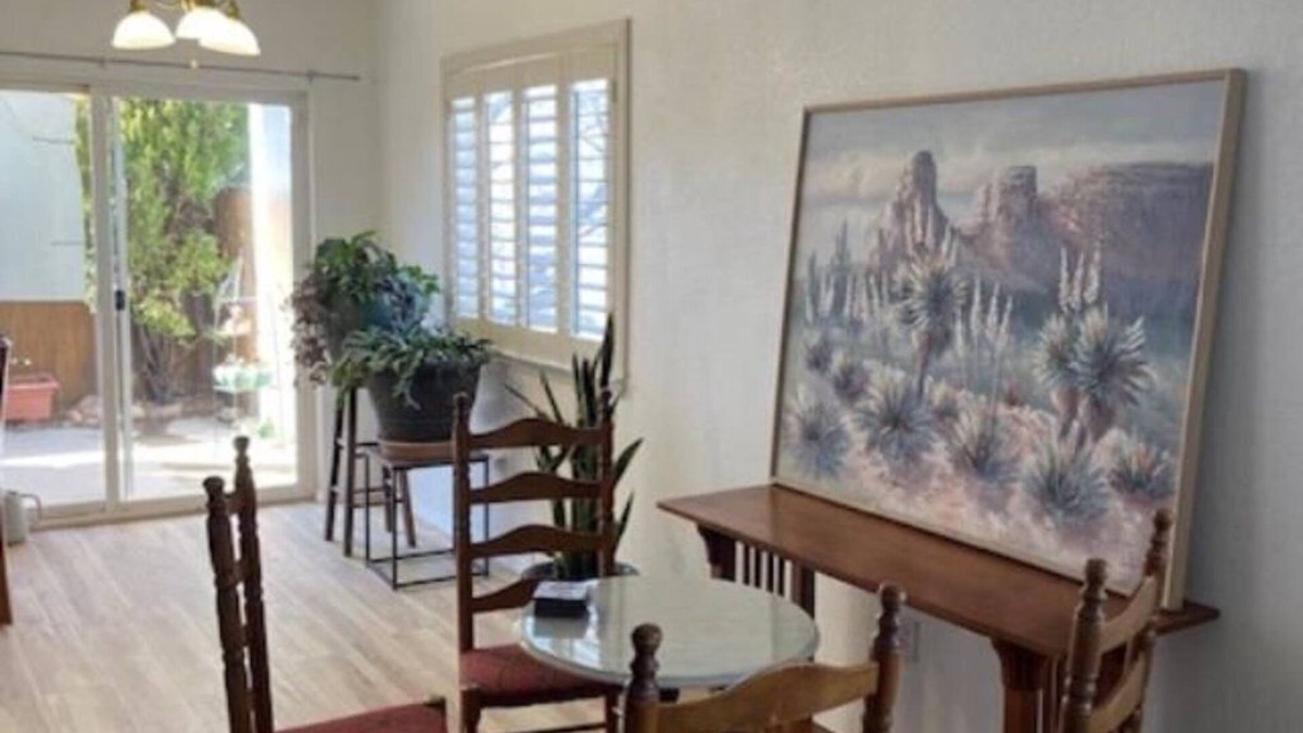 Northeast Heights Condo | Quite Condo in Gated Community with Mountain View