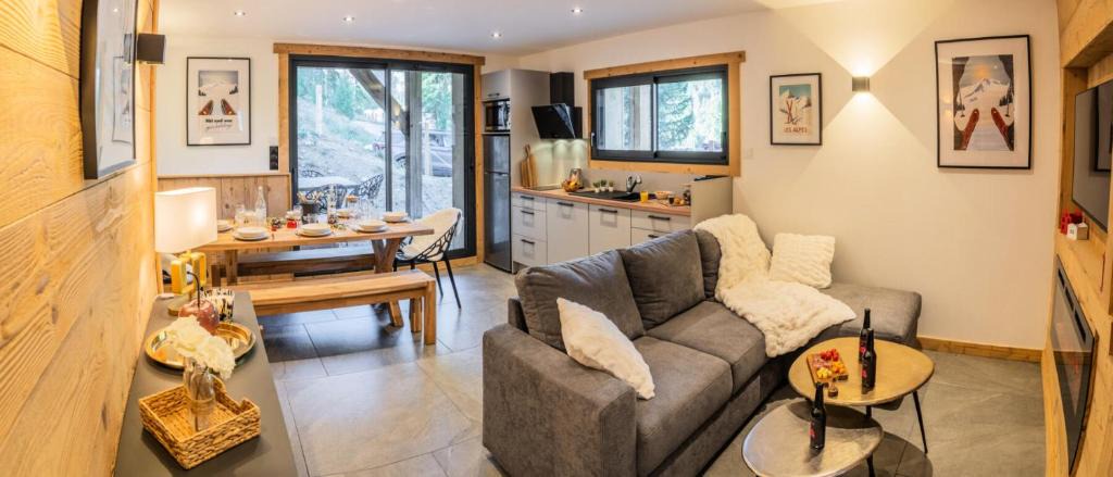 Les Orres Ski Chalet | Résidence Domaine Du Loup Blanc - Appartement de standing pour 8 personnes MAE-4514