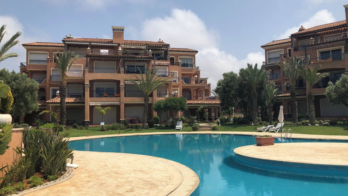 Cherrat Apartment | Résidence du Golf in Bouznika-Plage with 2 swimming pools;