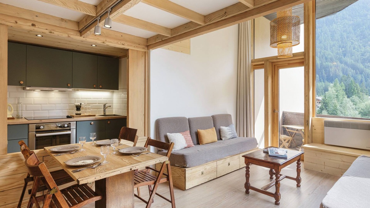 Argentiere Apartment | Résidence Grand Roc - Campanules 205, Argentière (Chamonix), France