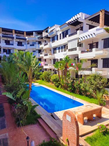 Oued Laou Apartment | Résidence Jawharat Mekkad - Pool & Acces beach
