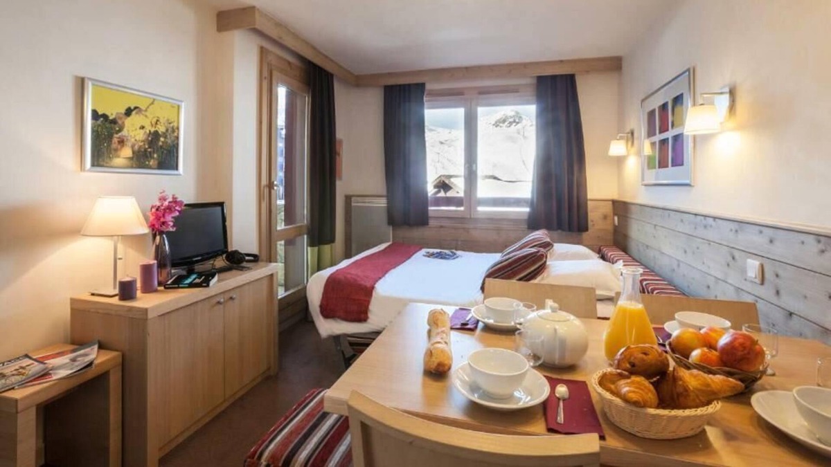 Belle Plagne Apartment | Résidence Pierre & Vacances Les Gémeaux*** - Studio for 4 people - 1 sleeping area