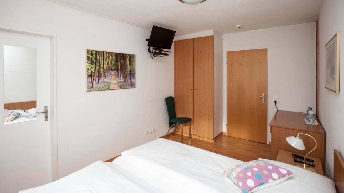 Daellikon Apartment | R 1151 Liam’s Standard Double Room With Half Board, Garden View & Central Heating