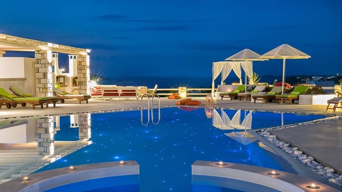 Naousa Villa | R 158 Superior 1-Bedroom Villa with Sea View incl. Breakfast
