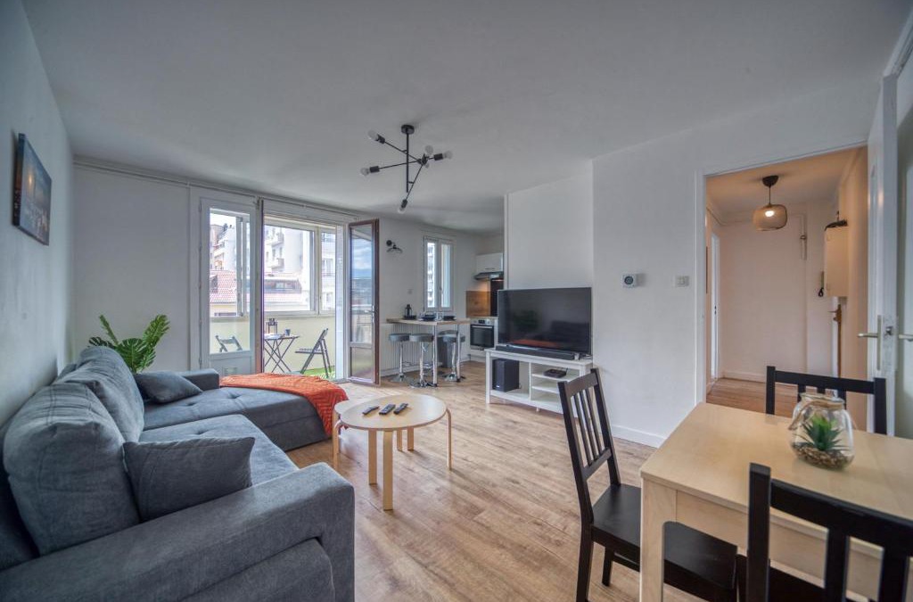 Quartier des Eaux-Claires Apartment | R 'Apparts T4 The Alpin Lodge