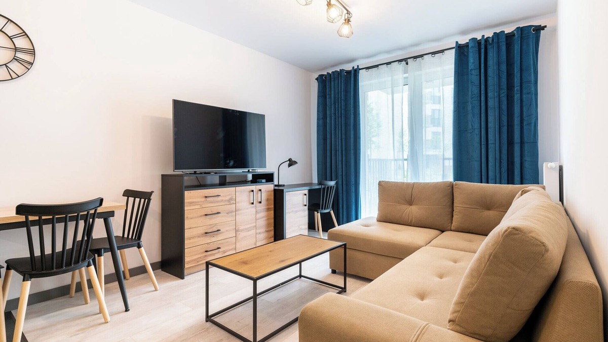 Katowice Apartment | Raciborska 2-Bedroom Apartment