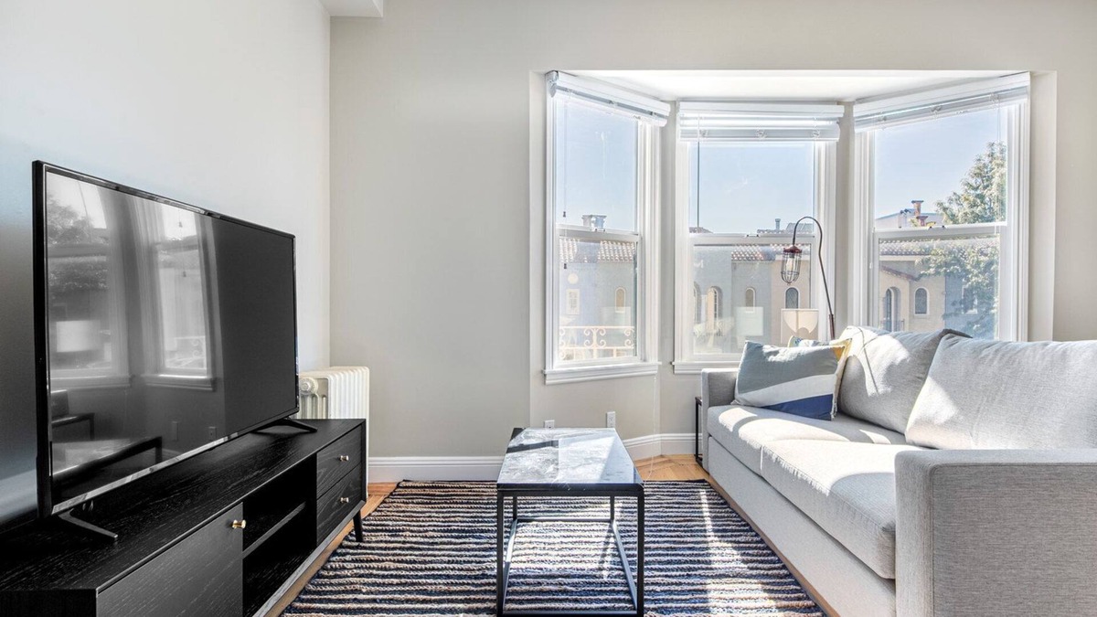 Marina District Apartment | Rad Marina District 2BR w/W/D, walk to Parks & Presidio, by Blueground