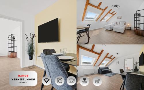Rudersberg Apartment | RANGE - 2-Zimmer WLAN Parkplatz Küche 1-4 Personen