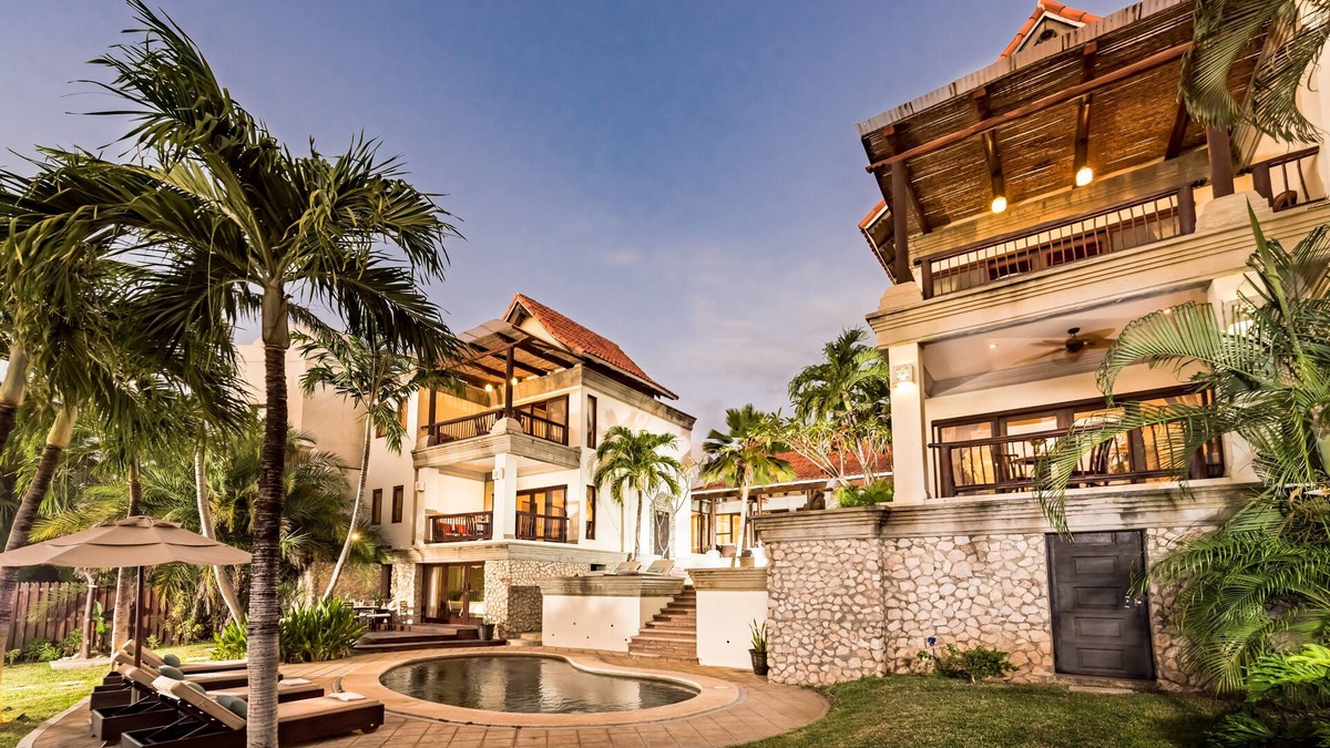 Playa Langosta House | Rare Find! Gated LUXURY, 7500 sq. ft., Beachfront Villa on Millionaires Row