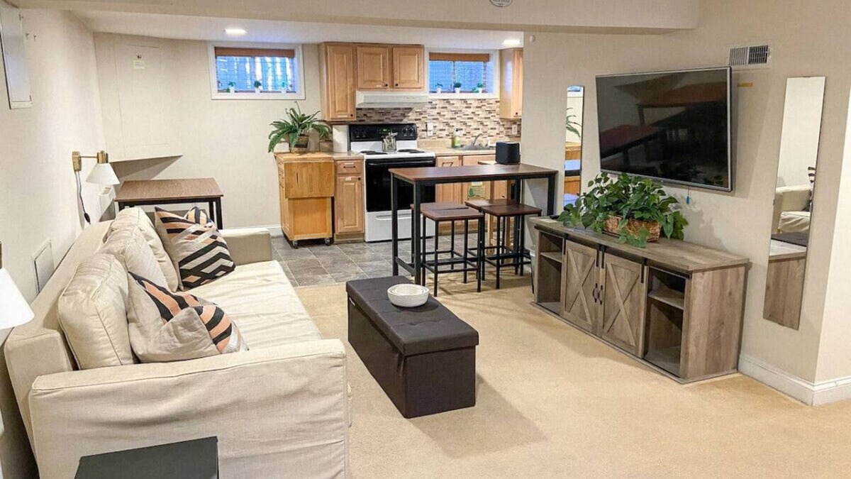 Woodridge Apartment | Rare Find Spacious Basement Apartment with Parking