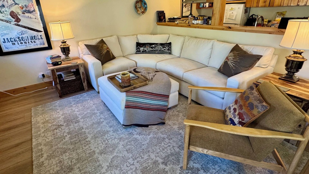 Moose Wilson Road Condo | RASPBERRY MOOSE Tranquil One-Bedroom Corner Unit in The Aspens with Wildlife!