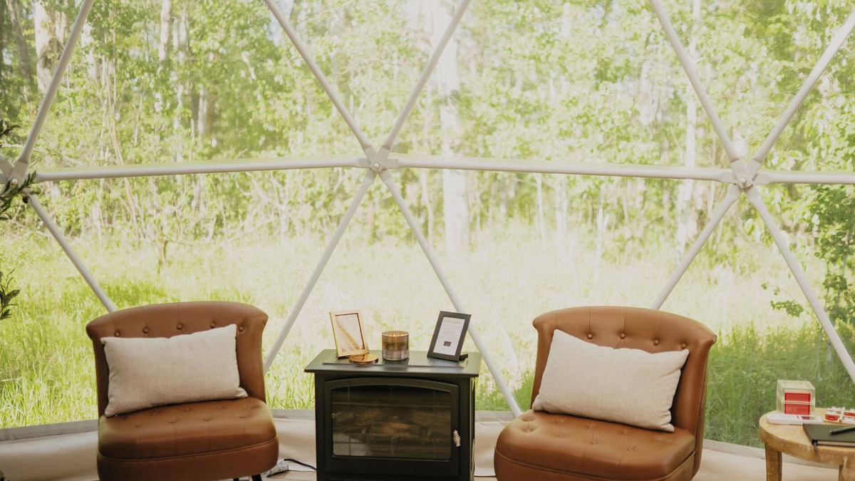 Leduc County Cabin | Ravines Edge Geo Glamping