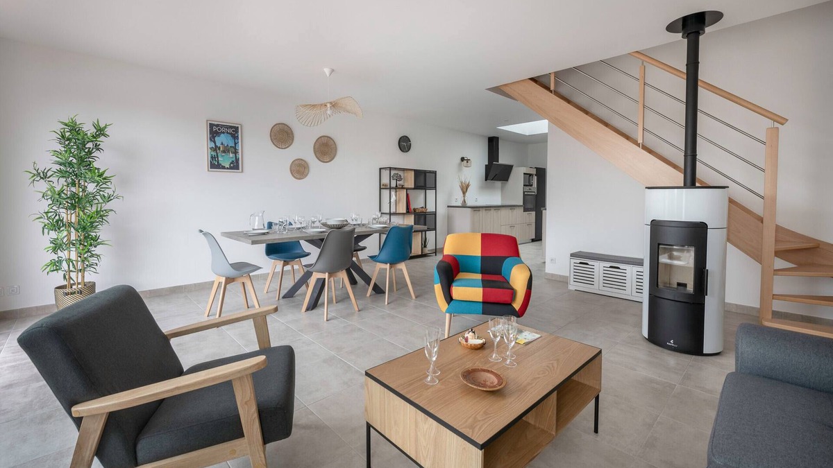 Pornic House | Recent house in Pornic, 500m from the beach for 5