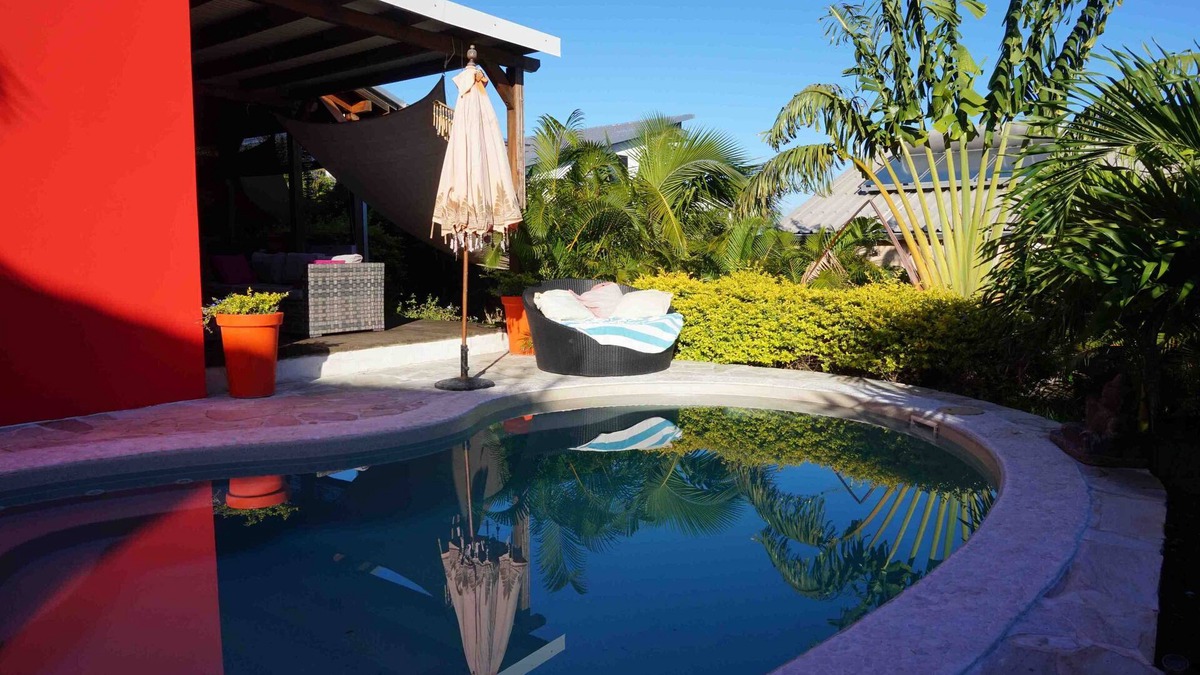 Carosse Villa | Recent pool villa 3 minutes away from the lagoon