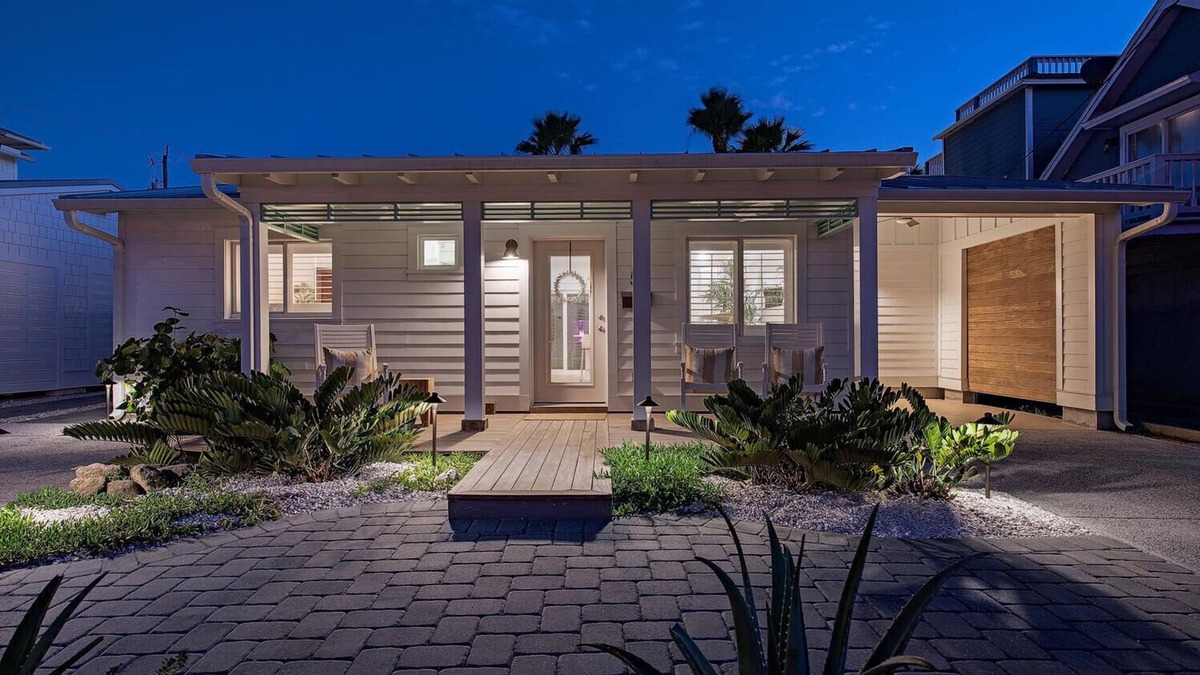 St. Augustine Beach House | Recently Remastered Beachside Boat House STEPS from the Ocean with HEATED pool.