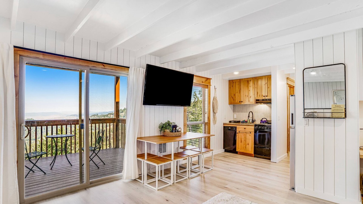 Boise Apartment | Recently renovated studio with window AC, deck & ski-In/ski-out access