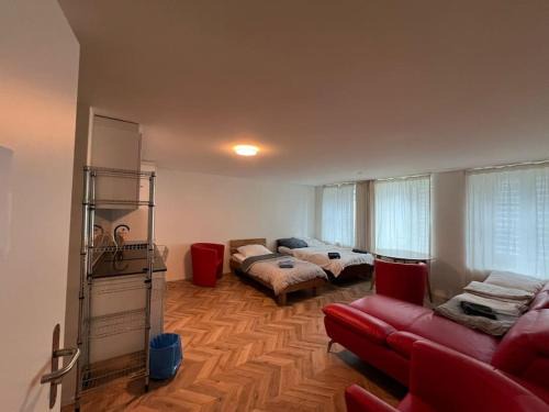 Brugg Apartment | Red Apartment Freihofapartments