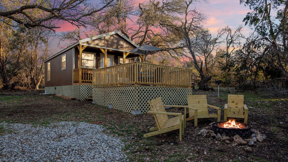 Fredericksburg Cabin | Reece's Ranch House - Cabin 1 - just outside charming Fredericksburg, TX
