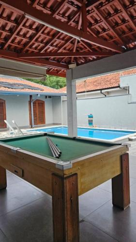 Santa Barbara d'Oeste House | Refúgio com Piscina, Bilhar e Ar Condicionado em Santa Bárbara d'Oeste