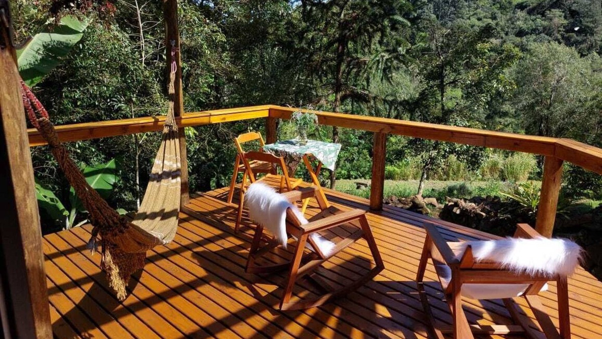 Sao Francisco de Paula Cabin | Refuge of Taipas-forest bathing-pet friendly