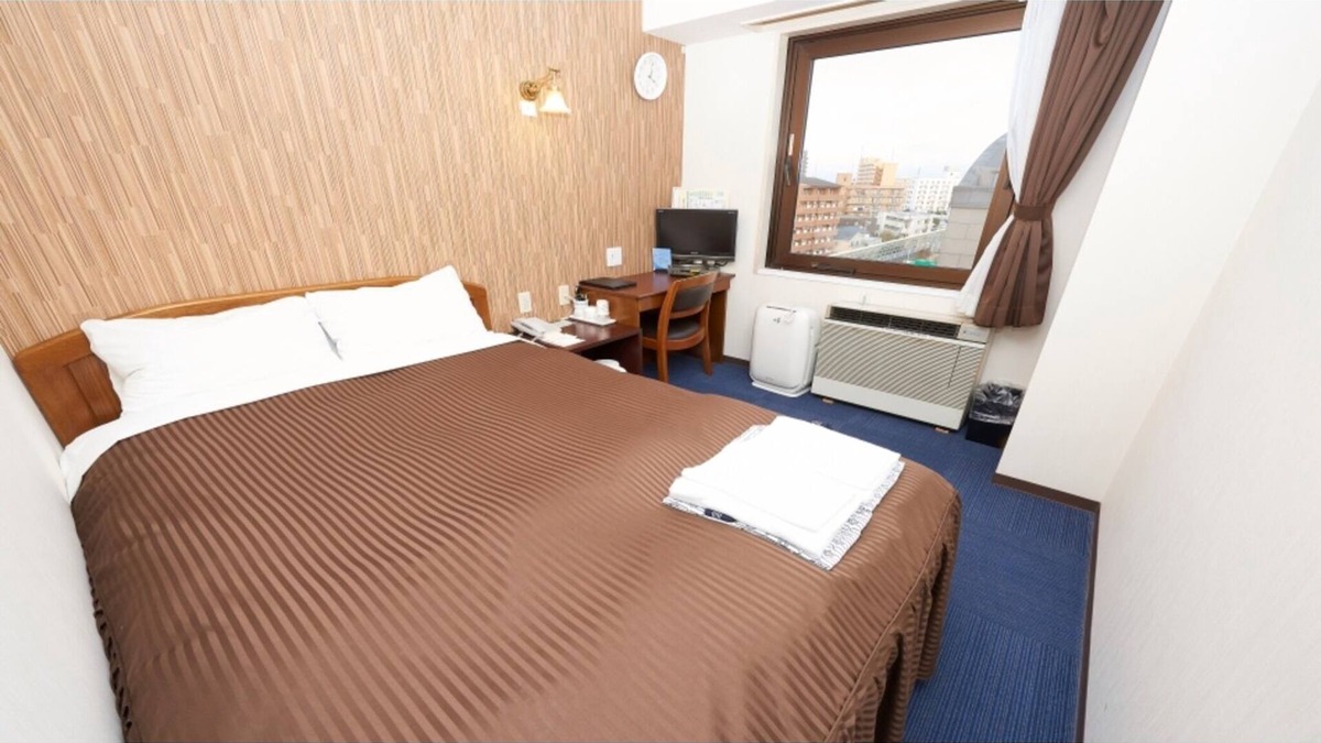 Hanamigawa Hotel | Regular plan room without meals smoking double/Chiba Chiba