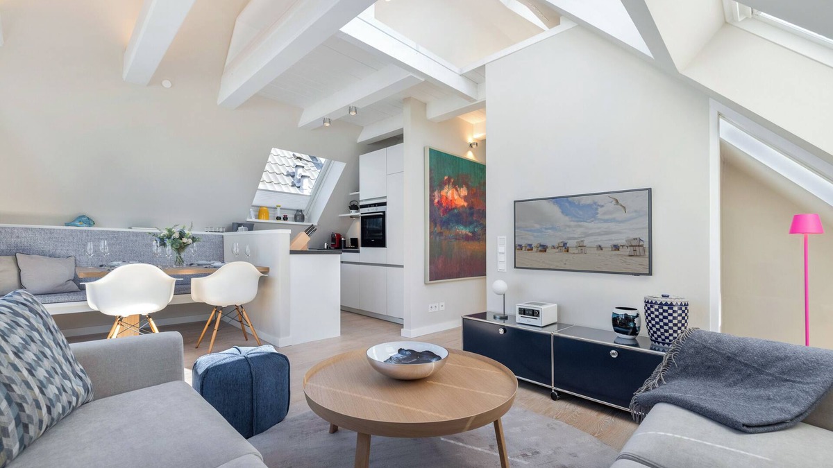 Sylt Apartment | "Relax and enjoy at the Rantumer Dünenloft: your perfect vacation apartment on the M