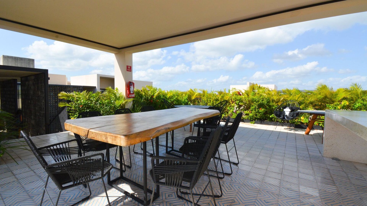 Ejidal Apartment | Relax and Recharge: Your Modern Oasis with A/C in Playa del Carmen