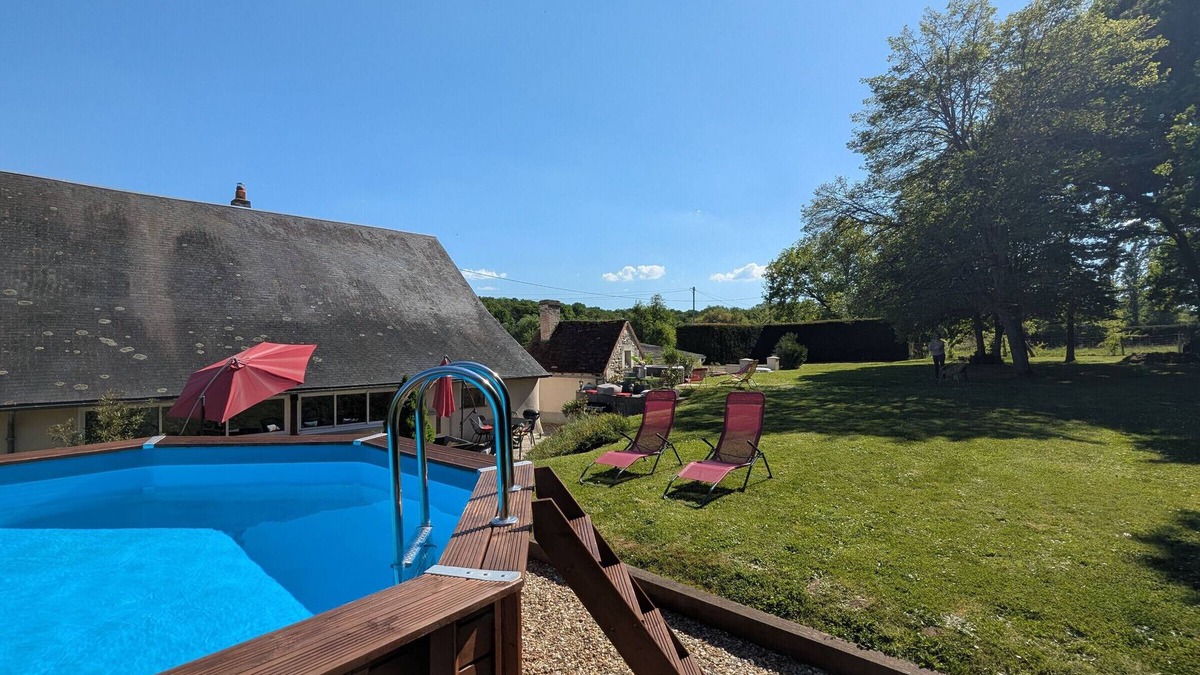Rouvres-les-Bois Cottage | Relax at the Mill: Pool, Jacuzzi, Pets Welcome
