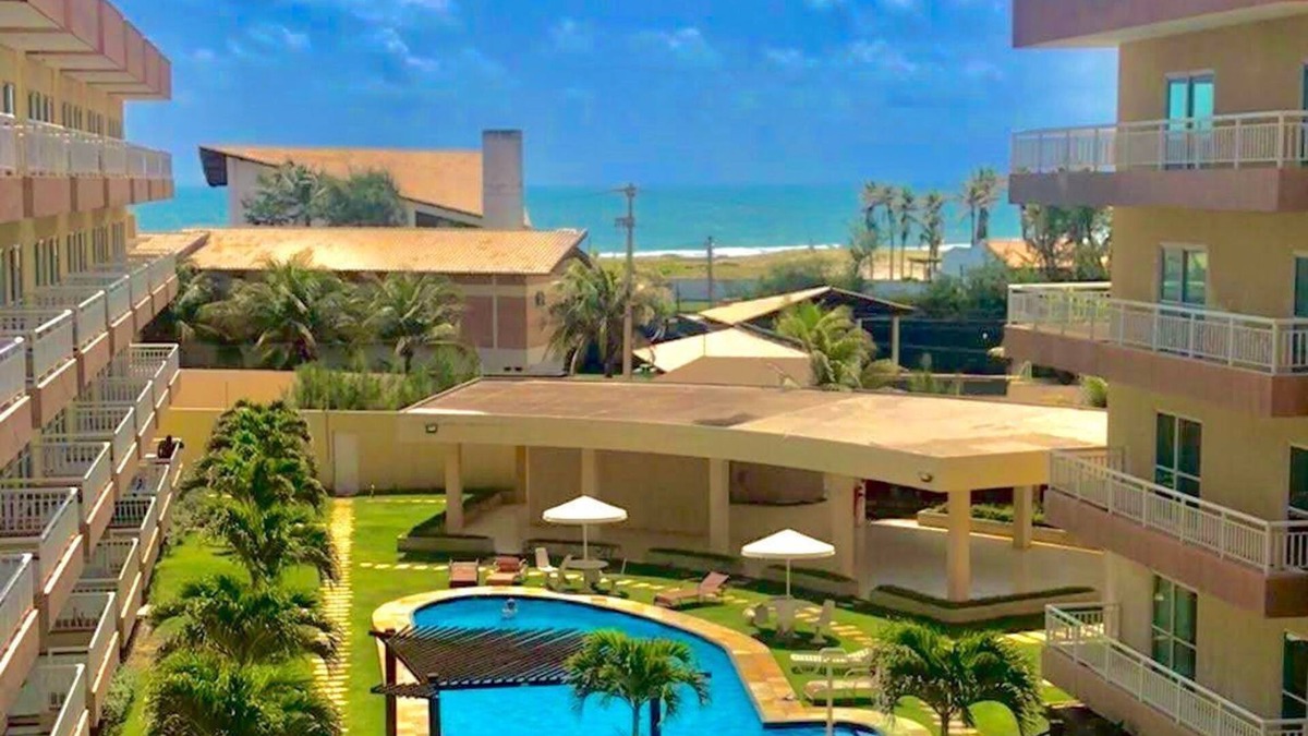 Praia do Futuro I Apartment | Relax on the beach of Porto das Dunas, just a few meters from Beach Park
