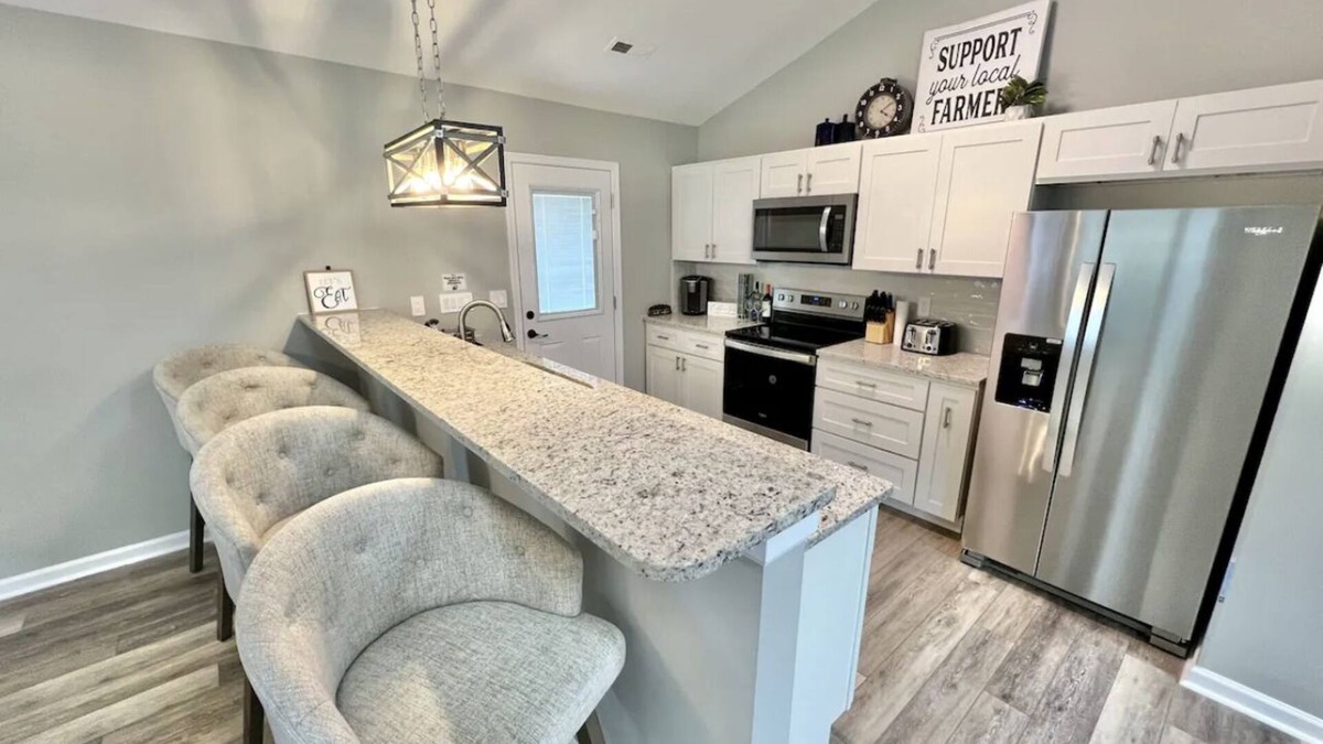Greensboro House | Relax in an inviting Boho Bungalow inspired home! Near DT GSO