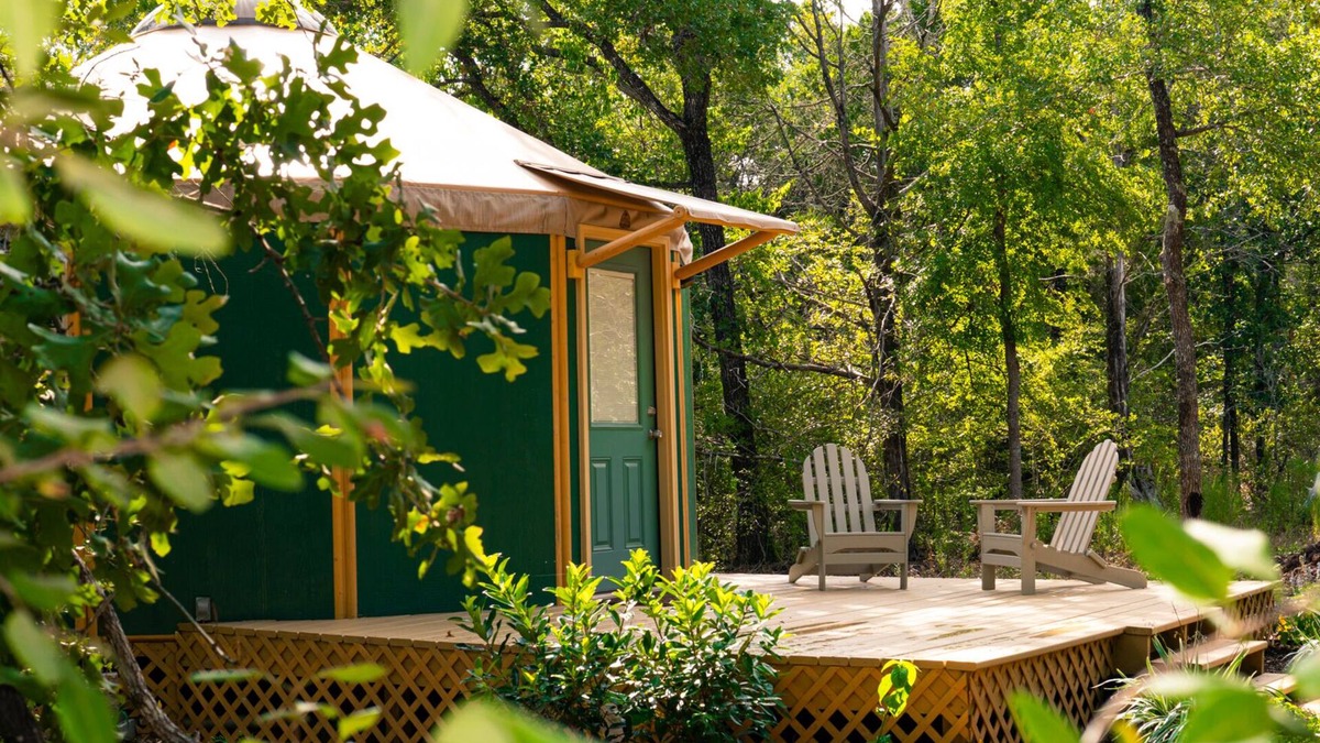 Bastrop Cabin | Relax in your own secluded Yurt Cabin nestled into a 200+ acre Property!