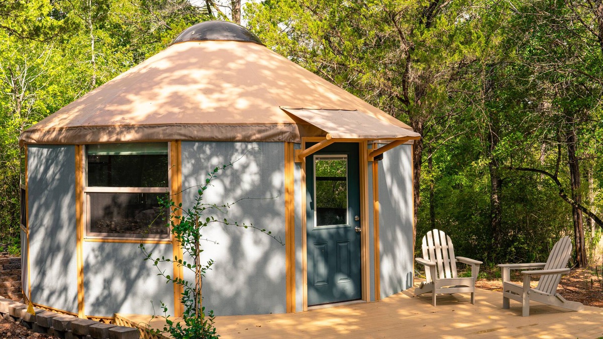 Bastrop Cabin | Relax in your own secluded Yurt Cabin nestled into a 200+ acre Property!