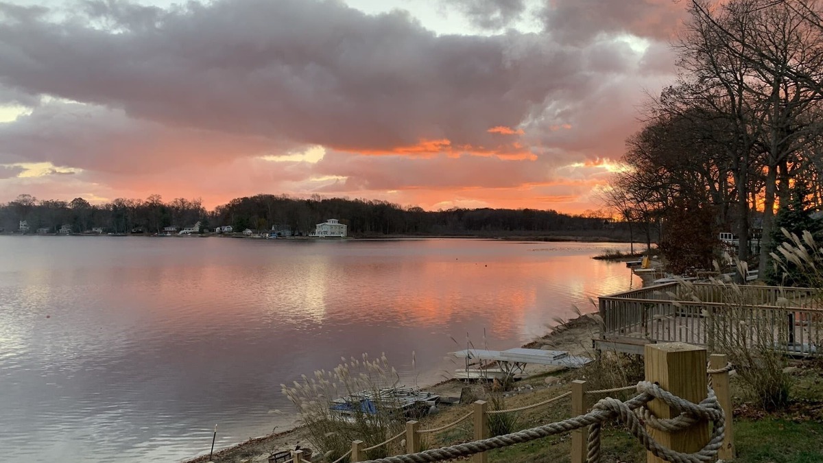Sister Lakes House | Relax Lakefront-Stunning Lake Views in Popular Sister Lakes! Private Sand Beach!