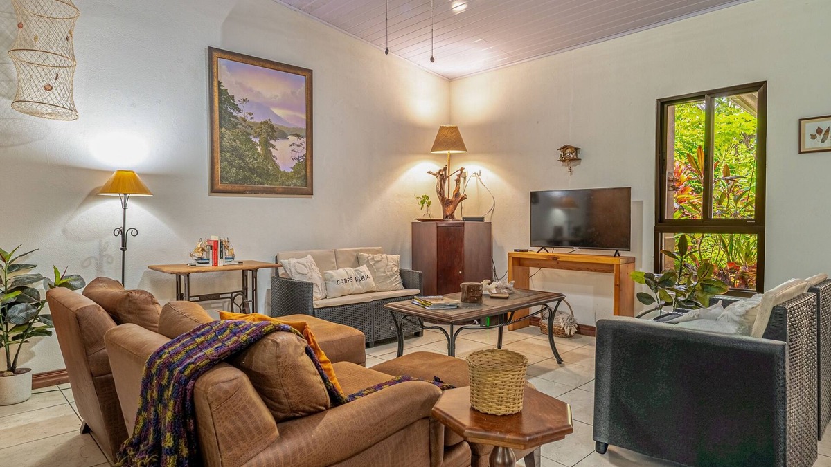 Puerto Carrillo House | Relaxed tropical home with private pool, lush gardens & family-friendly layout