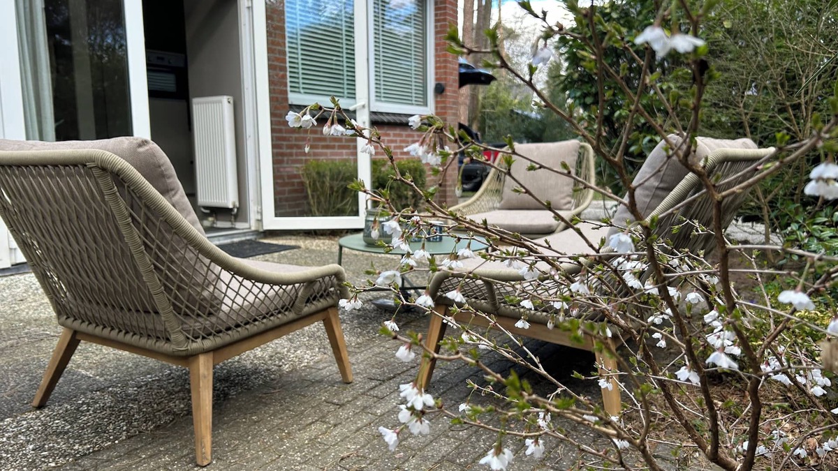 Spier House | Relaxen in Sfeervolle Bungalow Nabij Nationaal Park Dwingelderveld Drenthe