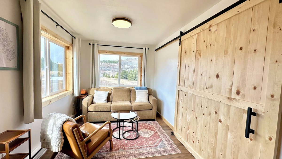 East Glacier Park Cabin | Relaxing Cabin with Waterfall near Glacier National Park - King Bed!