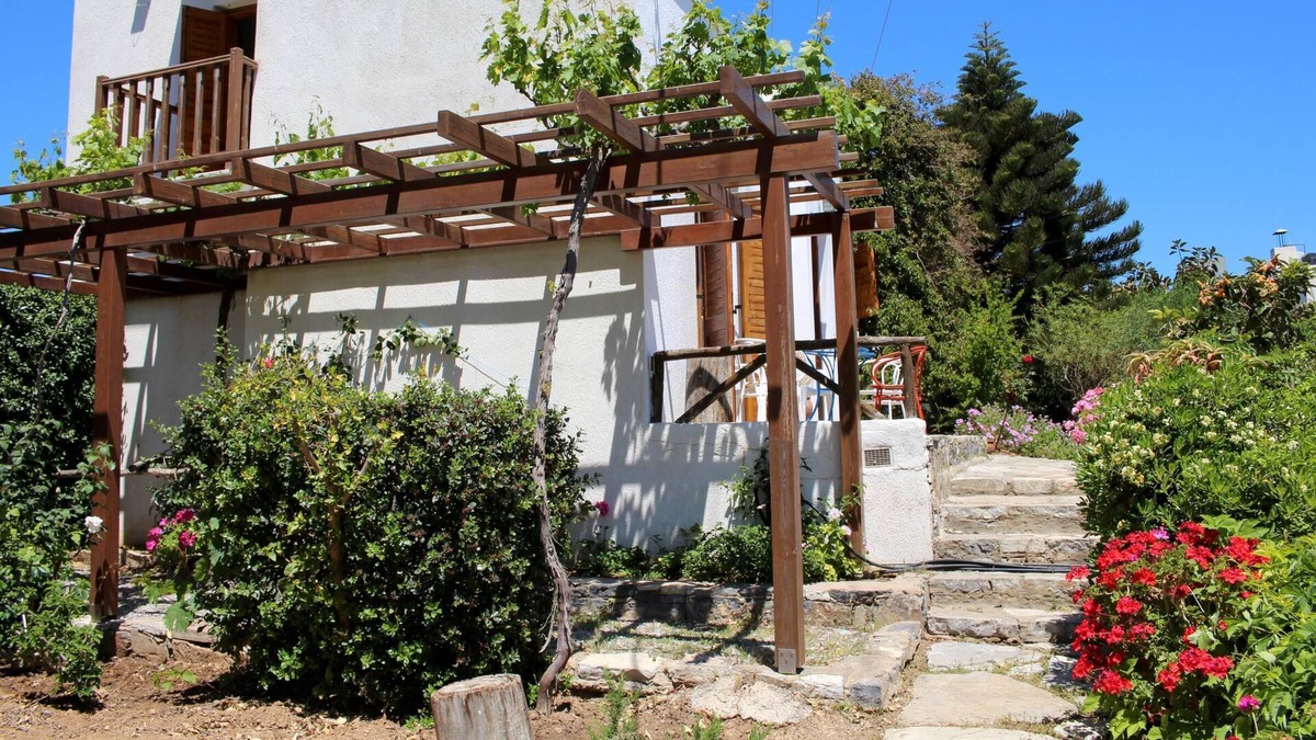Vathi House | Relaxing in calm idyll with great sea view - holiday house Kalo Chorio, Crete