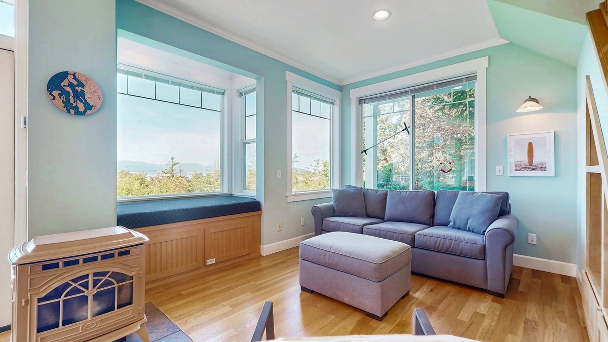 Coupeville House | Relaxing Ocean-View Retreat on the Sunny Side of Whidbey Island