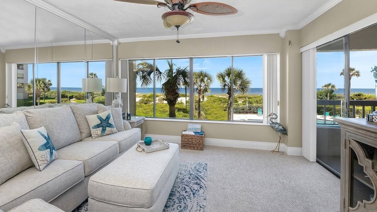 Amelia City Condo | Relaxing Oceanfront Condo -Seaglass Spectacular Ocean Views from every room