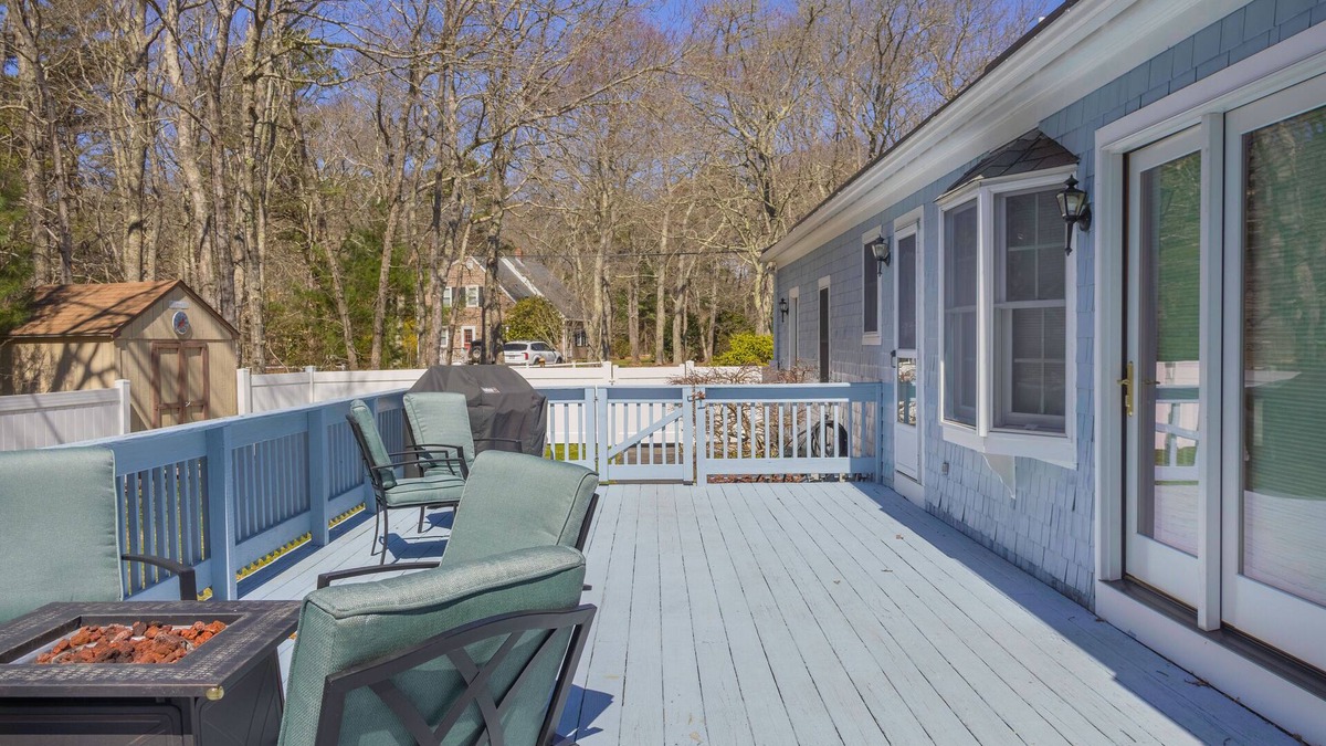 Sandwich House | Relaxing, pet-friendly Cape Cod stay near golf & beaches w/firepit & fenced yard