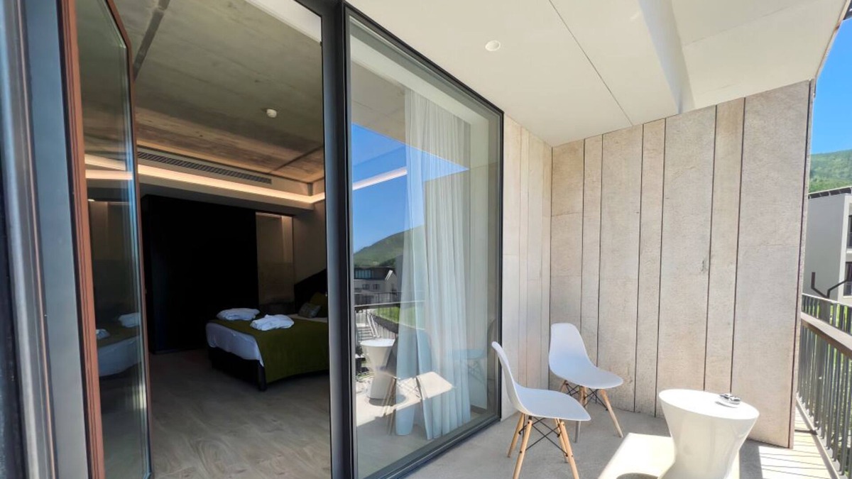 Balocas House | Relaxing Unit with Balcony | Living Room + Full-Kitchen