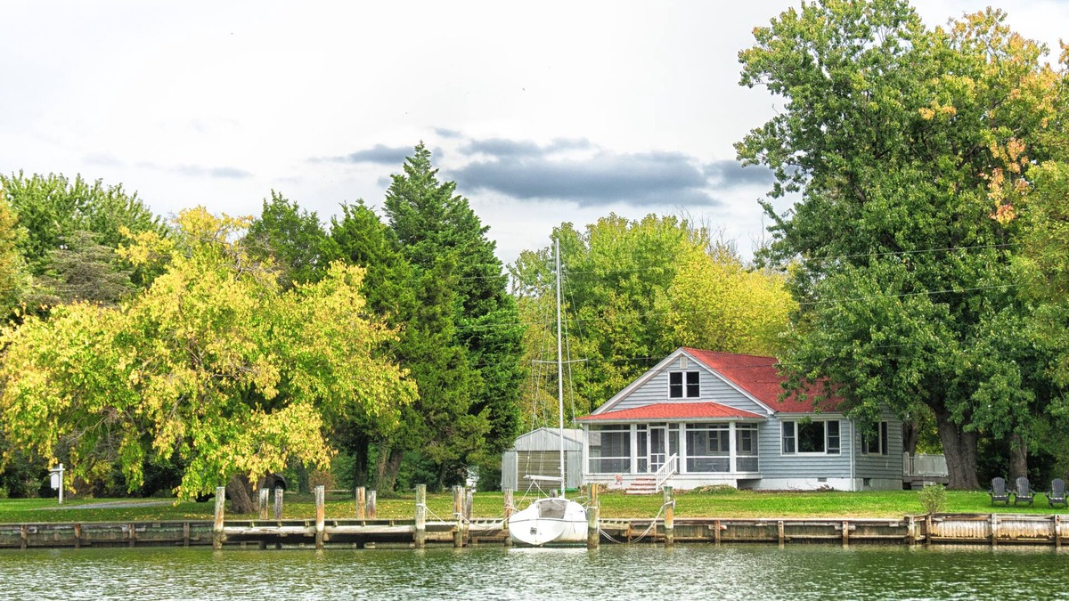 Wittman Cottage | Relaxing Waterfront Cottage Near St Michaels, Maryland