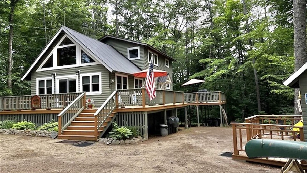 Denmark House | Remodeled Home just steps away from Handcock Pond