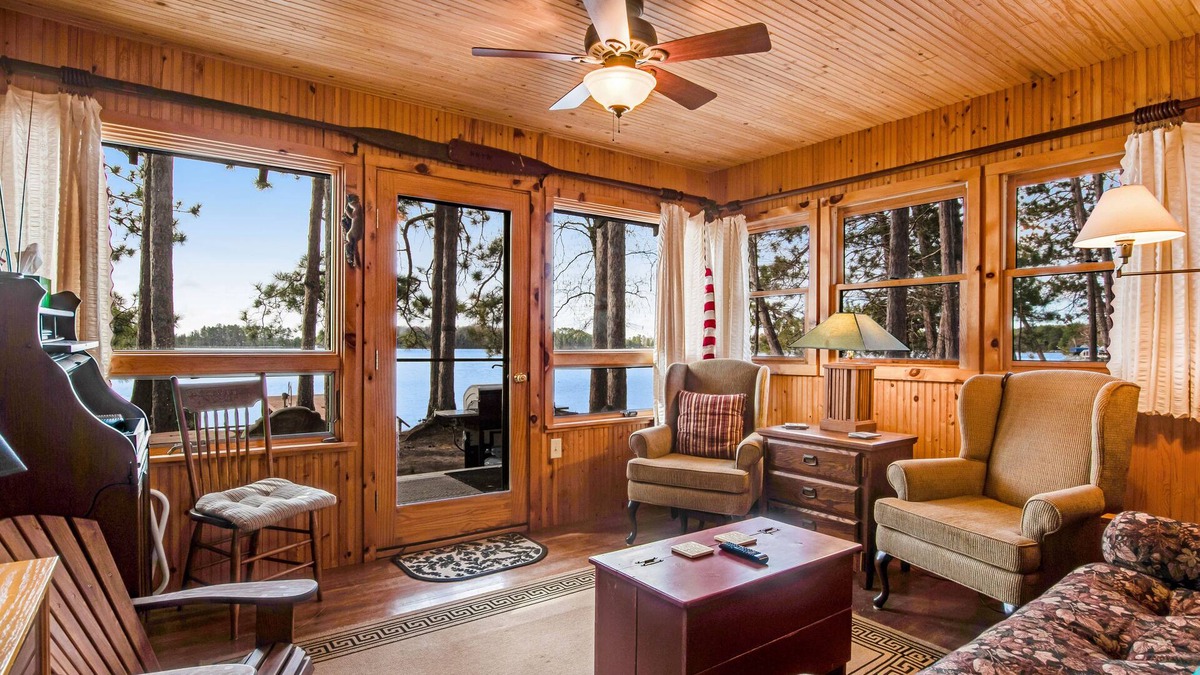 Three Lakes Cottage | Remodeled Lakefront Cottage w/Free WiFi, Private Dock, Lake Views, & Gas Grill