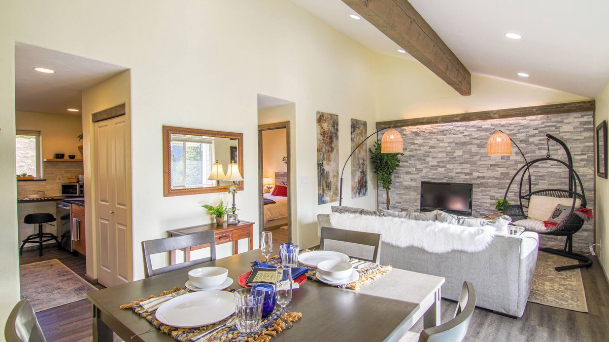 Big Sky Meadow Village Condo | Remodeled sunny 1 bedroom condo in Meadow Village with heated garage
