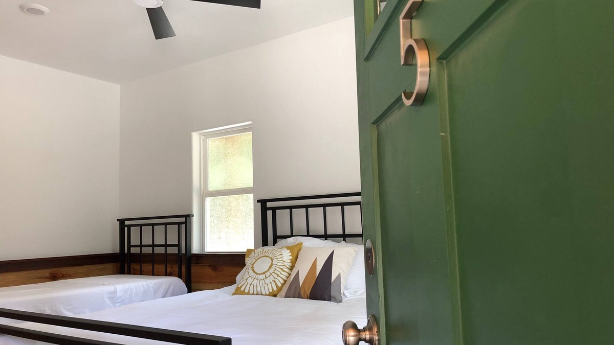 Athens Hotel | RENEW. Hotel-Style Room on Beautiful Private Campground. Stone 2.