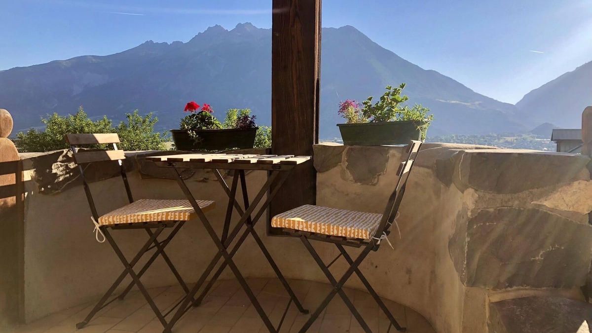 Risoul Apartment | Renovated apartment, terrace with insane views