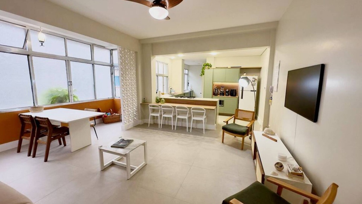 Aparecida Apartment | Renovated beach view condo within walking distance from the mall.